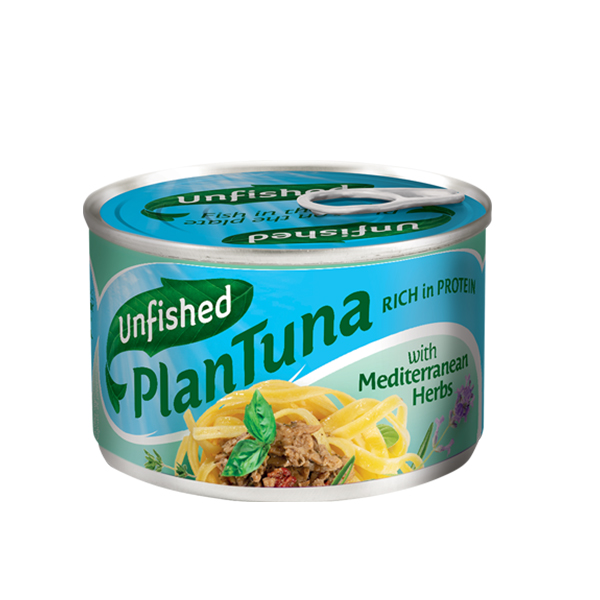 Alternativa vegetala la ton cu ierburi mediteraneene (conserva) PlanTuna – 150 g